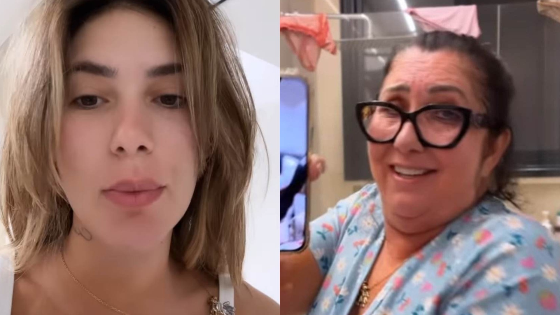 Virginia Fonseca expõe intimidade do banheiro da mãe: ‘Gente’