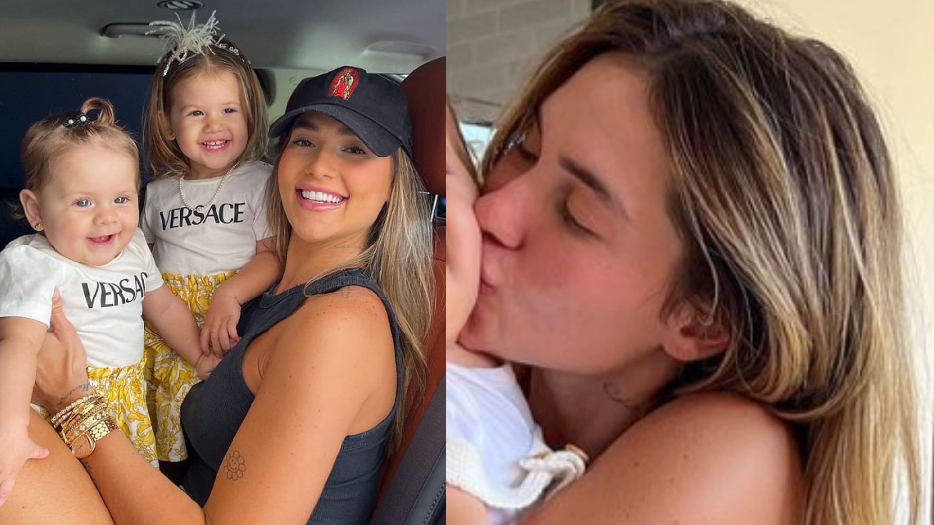 Filha de Virginia Fonseca viraliza na web ao surgir no colo da mãe