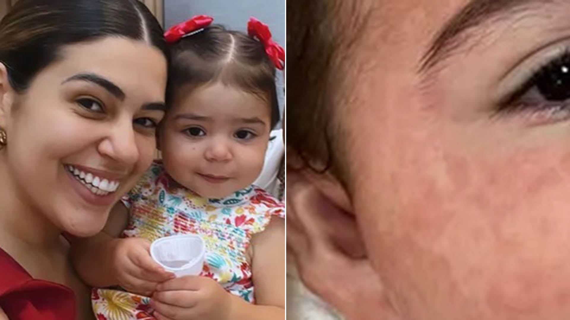 Vivian Amorim revela susto com a saúde da filha: ‘Desespero da mãe’