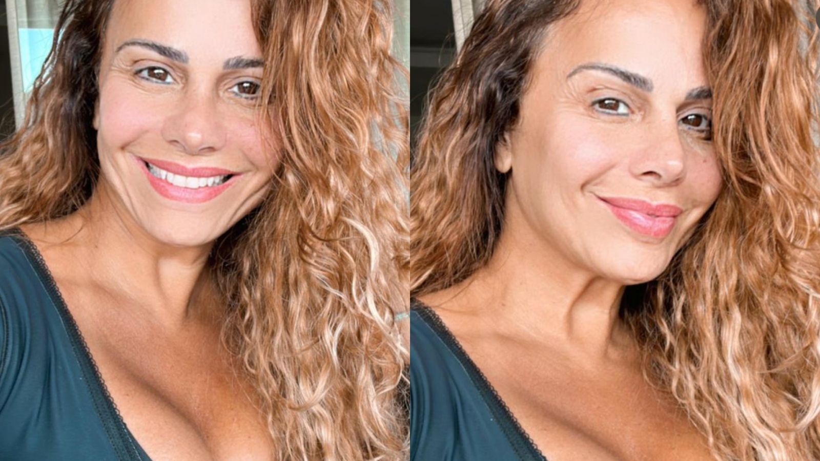 Viviane Araújo troca o silicone e exibe resultado na web: “Peitinhos novos”