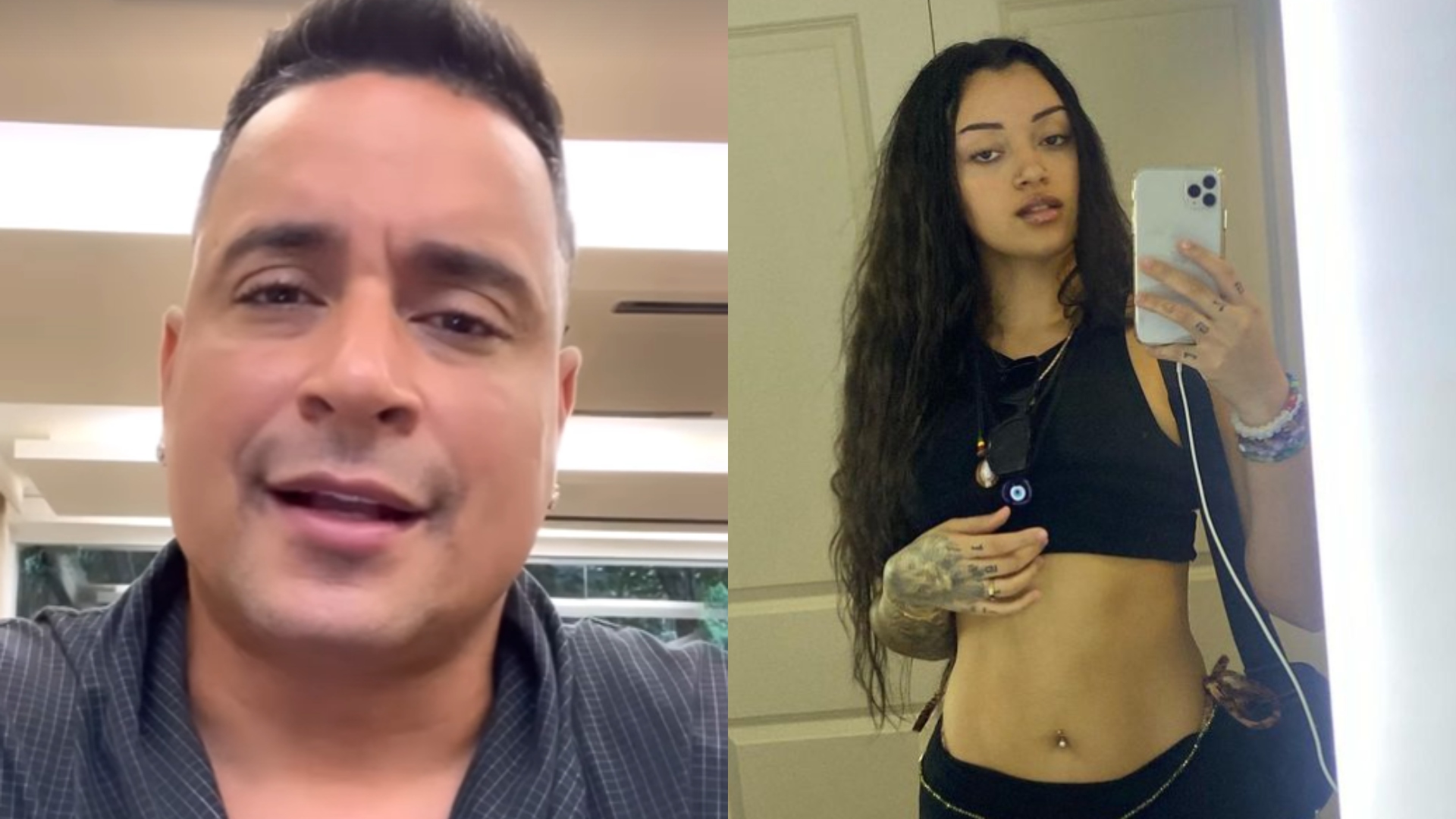 Xanddy fica revoltado com rumores de suposta briga com filha por namoro com mulher