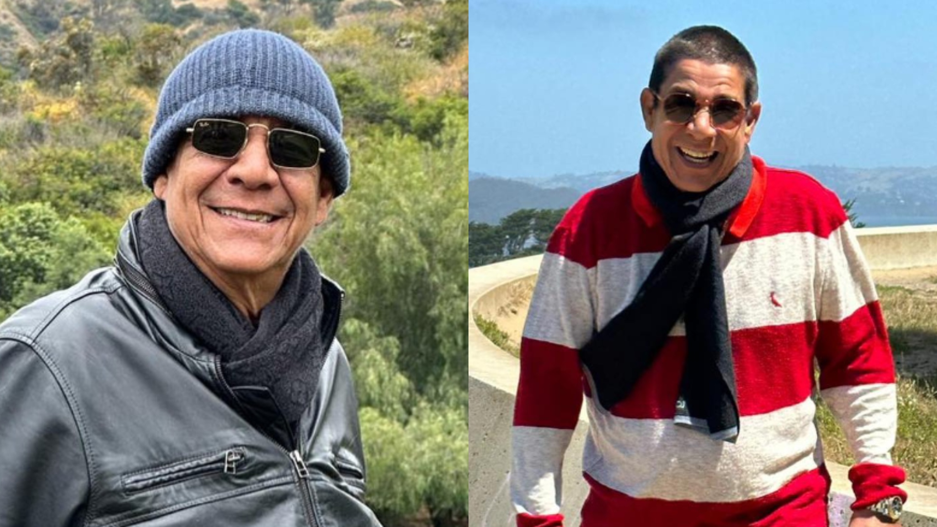 Zeca Pagodinho celebra shows lotados e passeia por Los Angeles: ‘De Xerém a Hollywood’