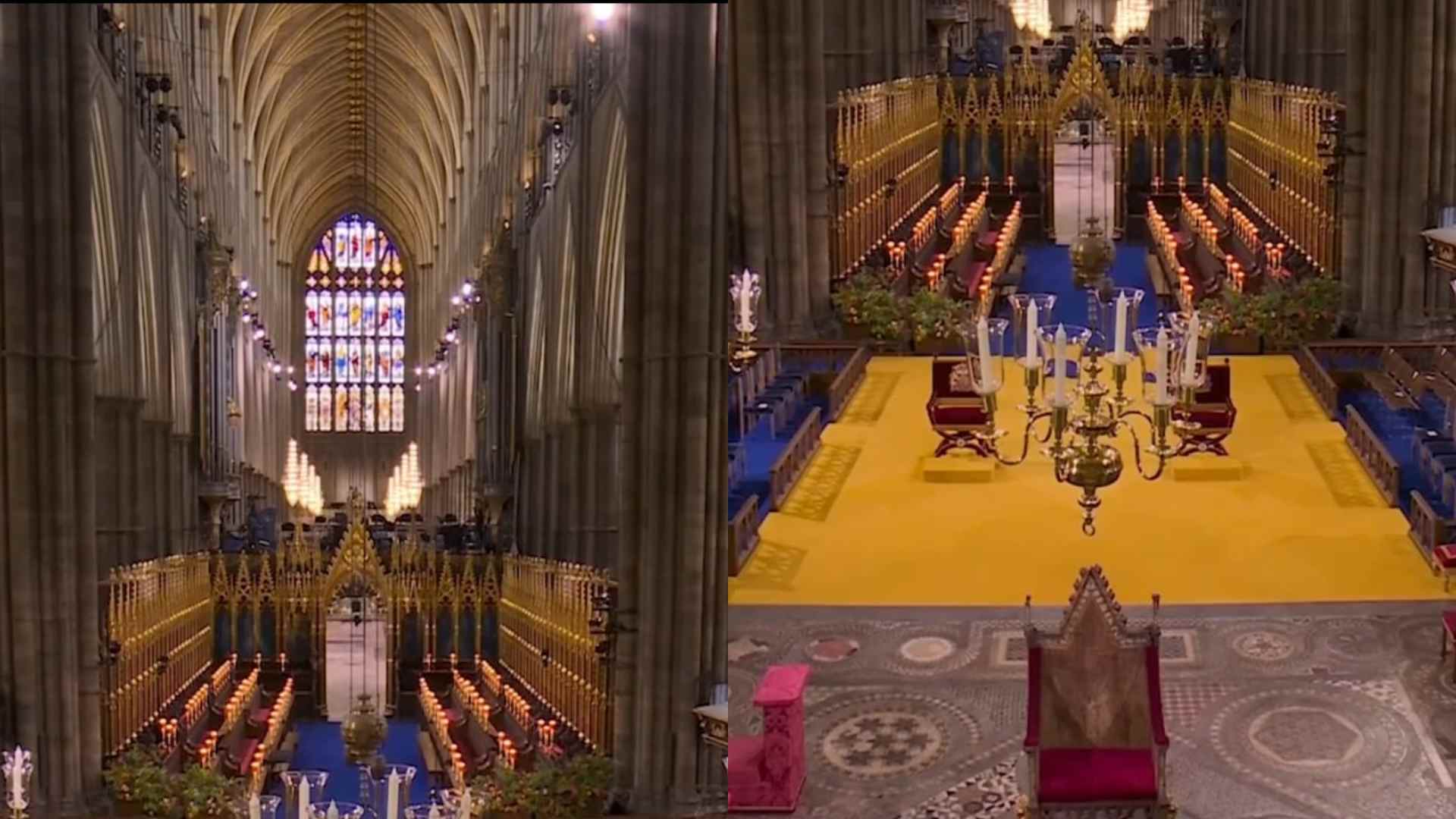Abadia de Westminster: veja a decoração do local que acontecerá a coroação de Rei Charles III