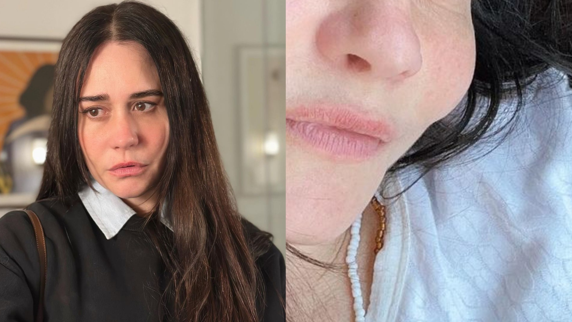 De cara lavada, Alessandra Negrini impressiona ao mostrar rosto em selfie: ‘Linda’