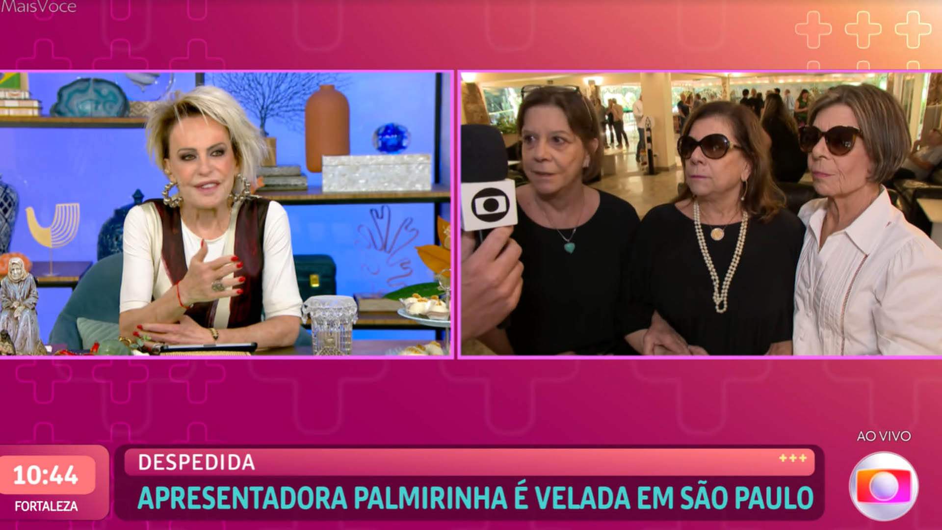 Filhas de Palmirinha relembram os últimos dias de vida da mãe: ‘Sentia dores’