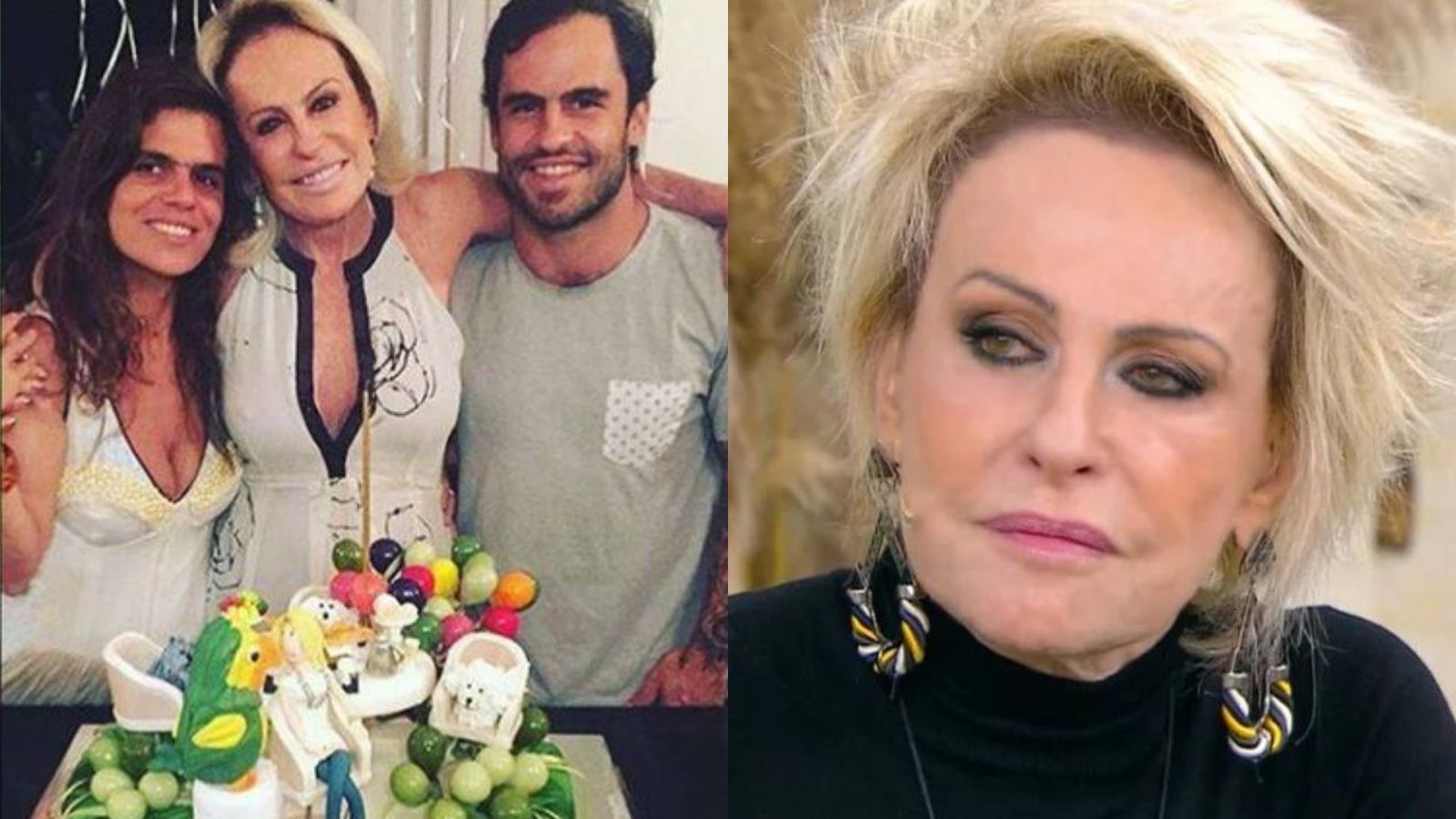 Aos prantos, Ana Maria Braga desabafa sobre momento difícil com os filhos: “Foram embora”