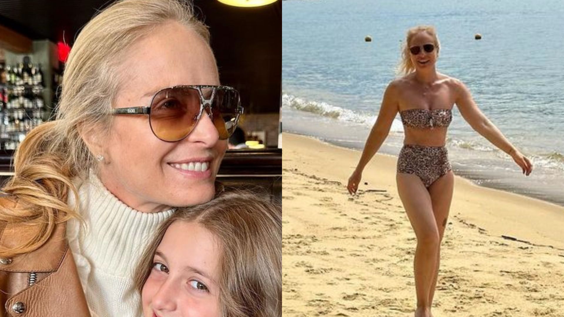Angelica posa com a filha e exibe melhores momentos do mês de abril: “Lindas!”