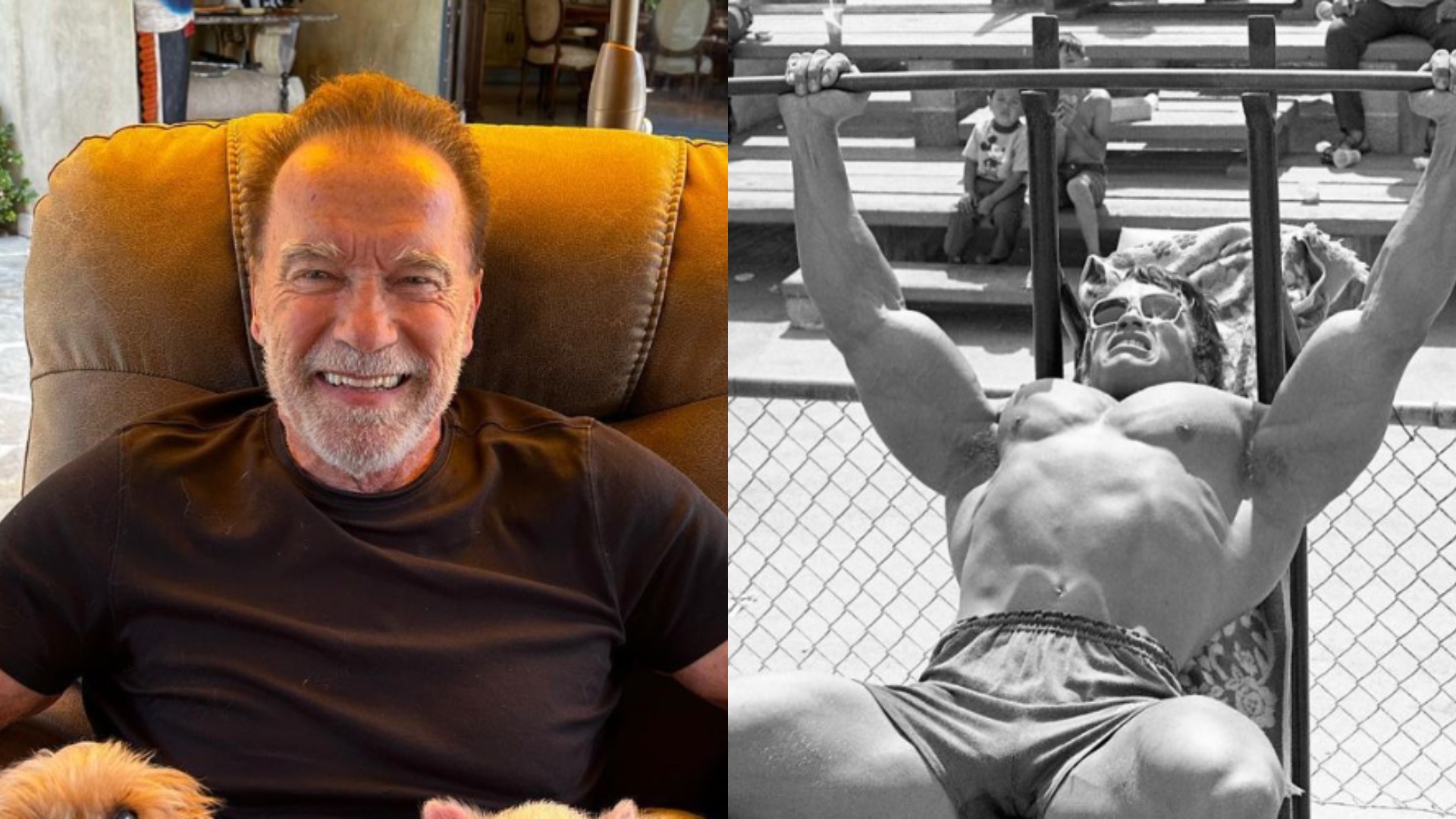 Arnold Schwarzenegger revela uso de anabolizantes: ‘100 miligramas por semana’