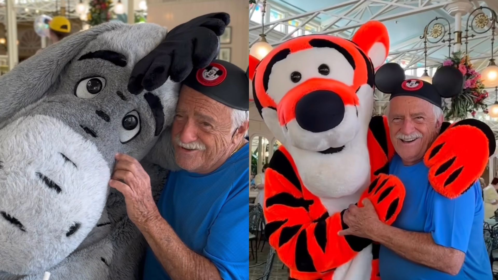 Aos 90 anos, Ary Fontoura realiza sonho de viajar para Disney: “Alegria!”