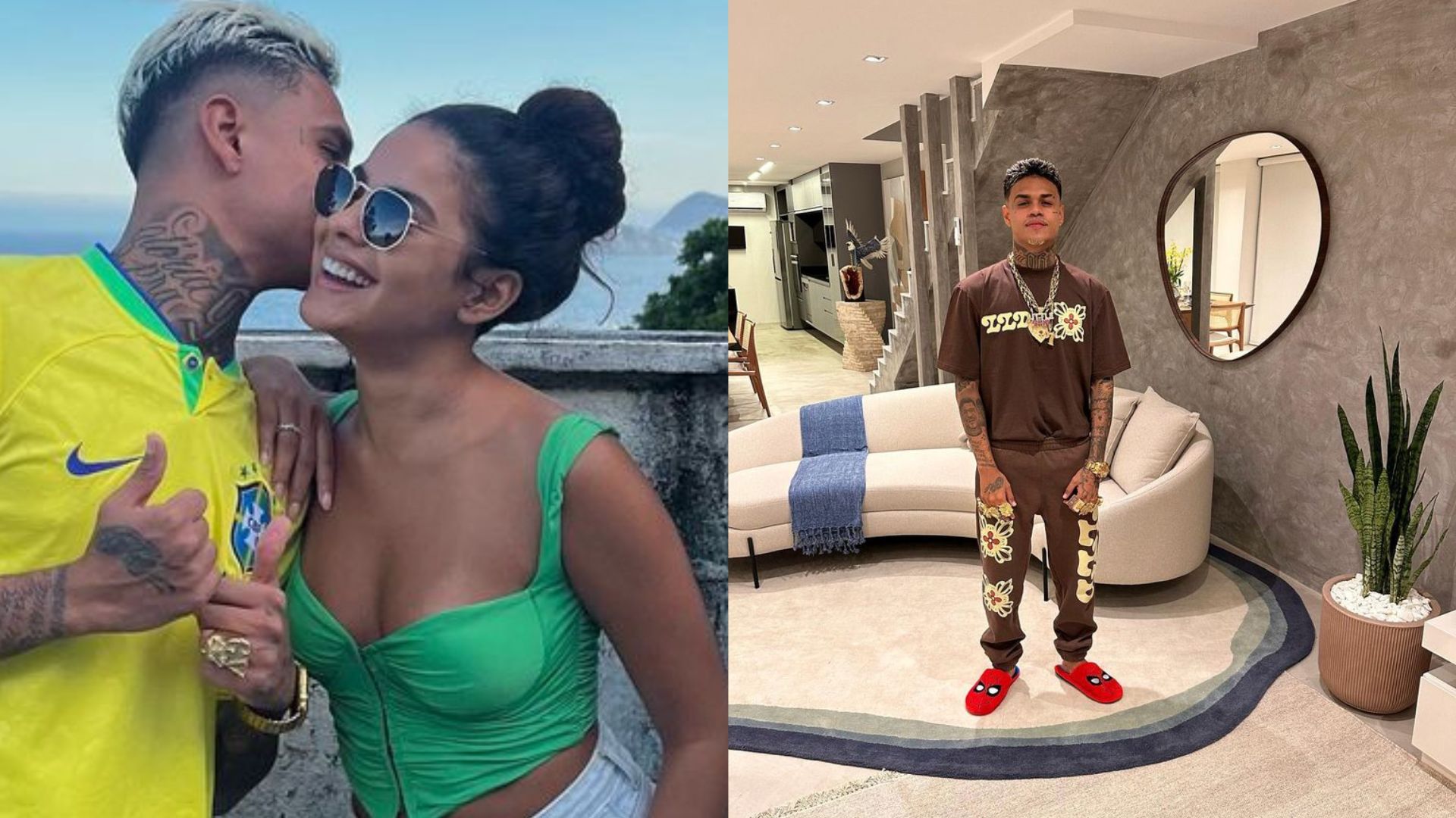 Bella Campos choca ao mostrar cômodos da casa luxuosa de dois andares do namorado