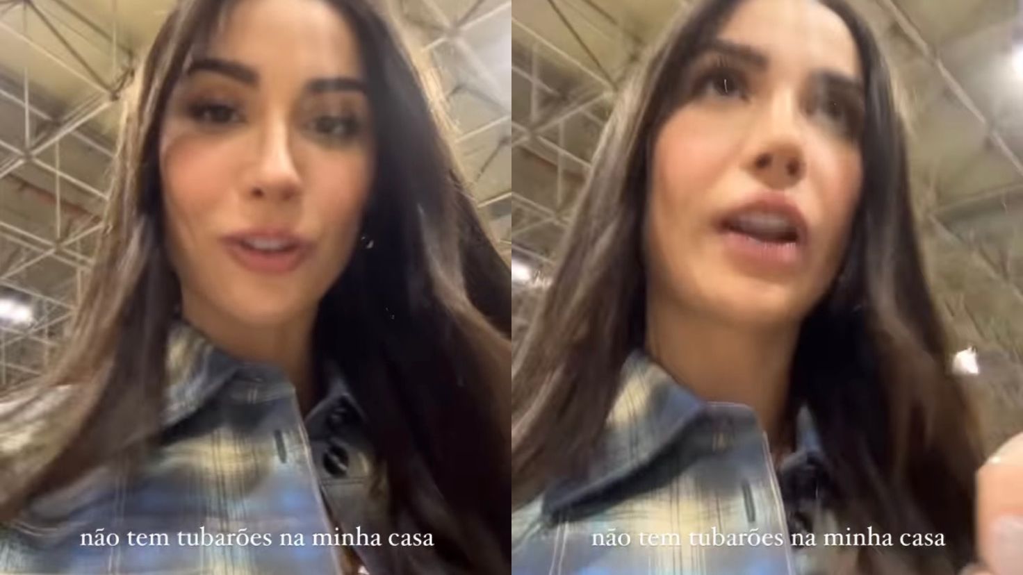 De volta nas redes sociais, Bianca Andrade diz que tubarões foram retirados de sua mansão
