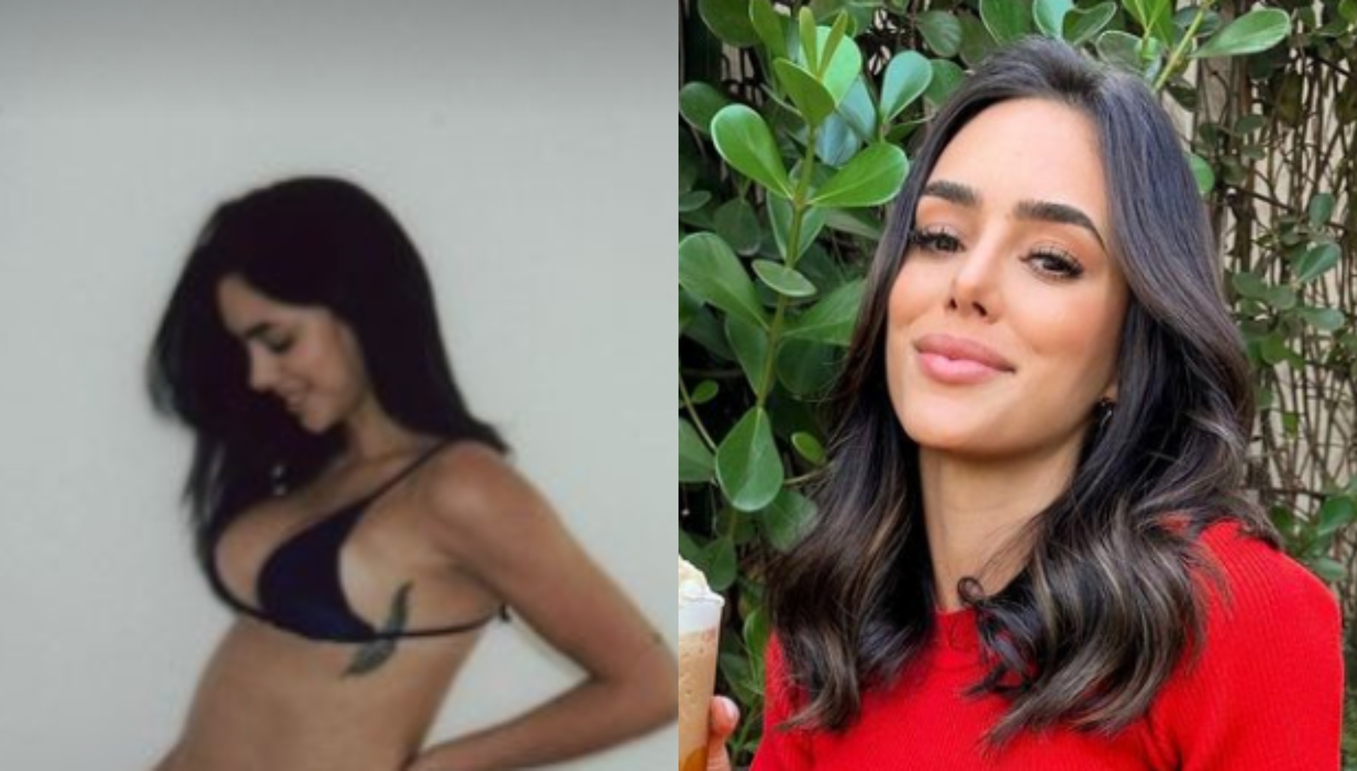 Grávida, Bruna Biancardi exibe barriguinha de primeiro filho com Neymar Jr.