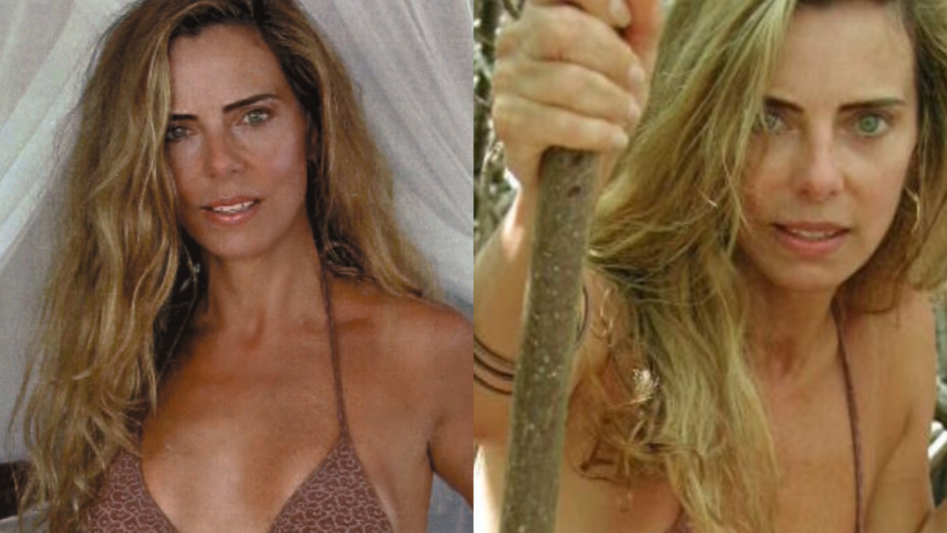Bruna Lombardi ostenta corpo impressionante ao postar foto de biquíni aos 70 anos