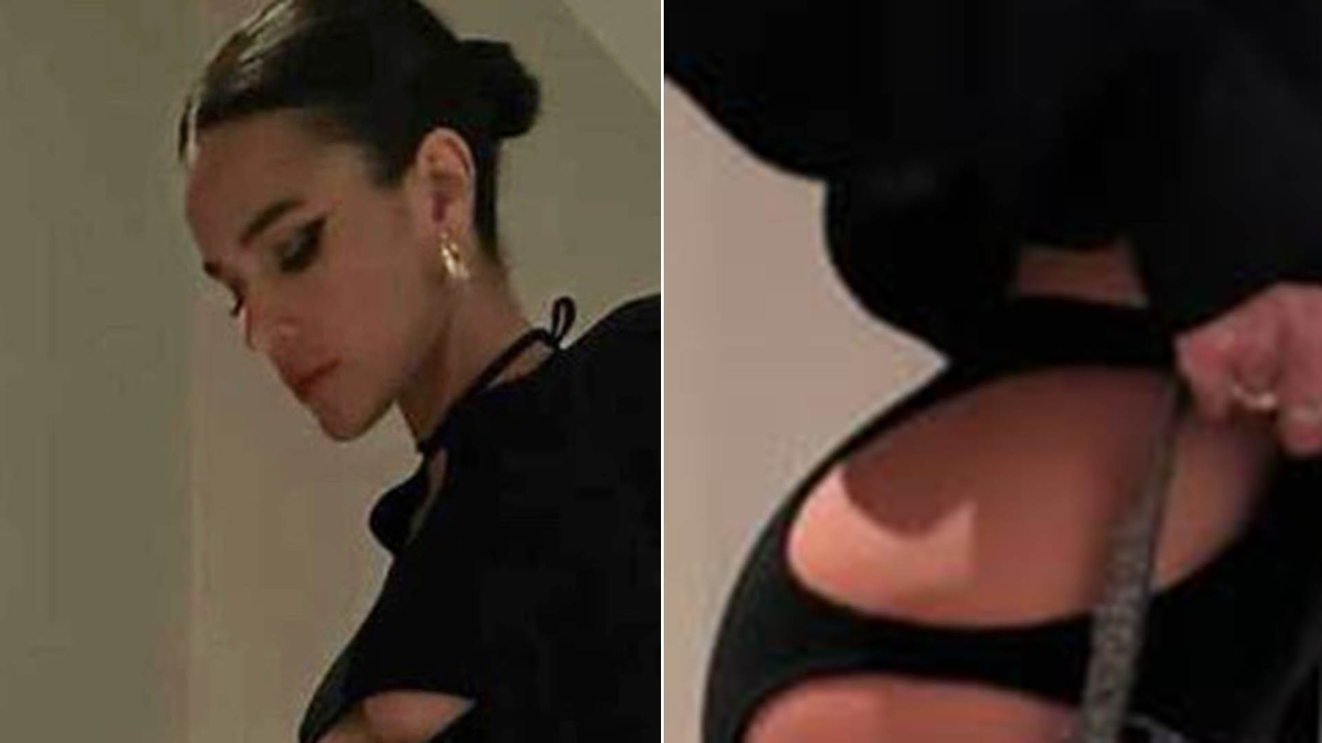 Bruna Marquezine dispensa a calcinha ao usar look com recortes estratégicos