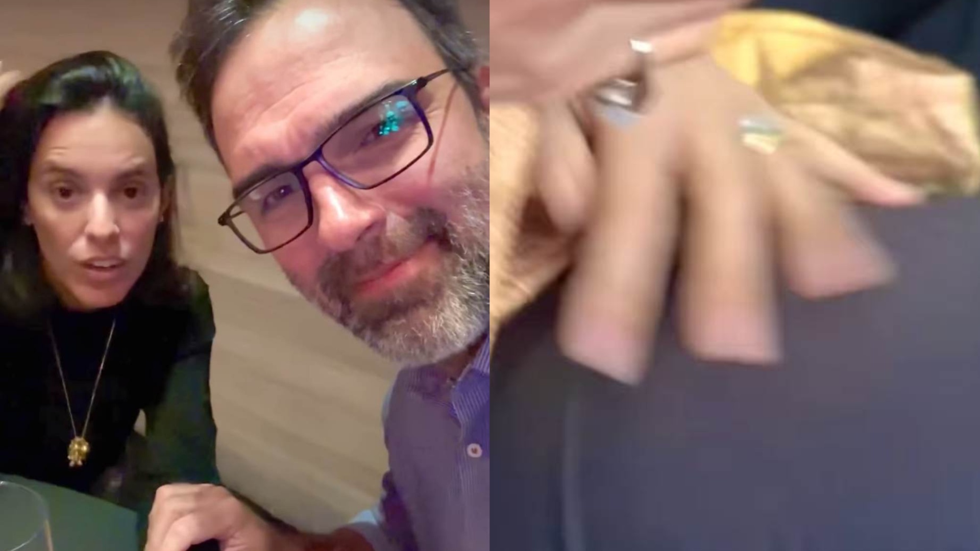 Esposa de Tadeu Schmidt usa mesma calça desde 1998 em comemoração: ‘Inesquecível’