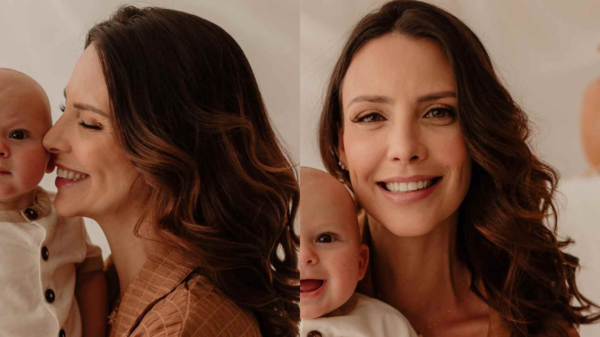 Camila Rodrigues encanta ao mostrar o filho fazendo caras e bocas: “Lindos”