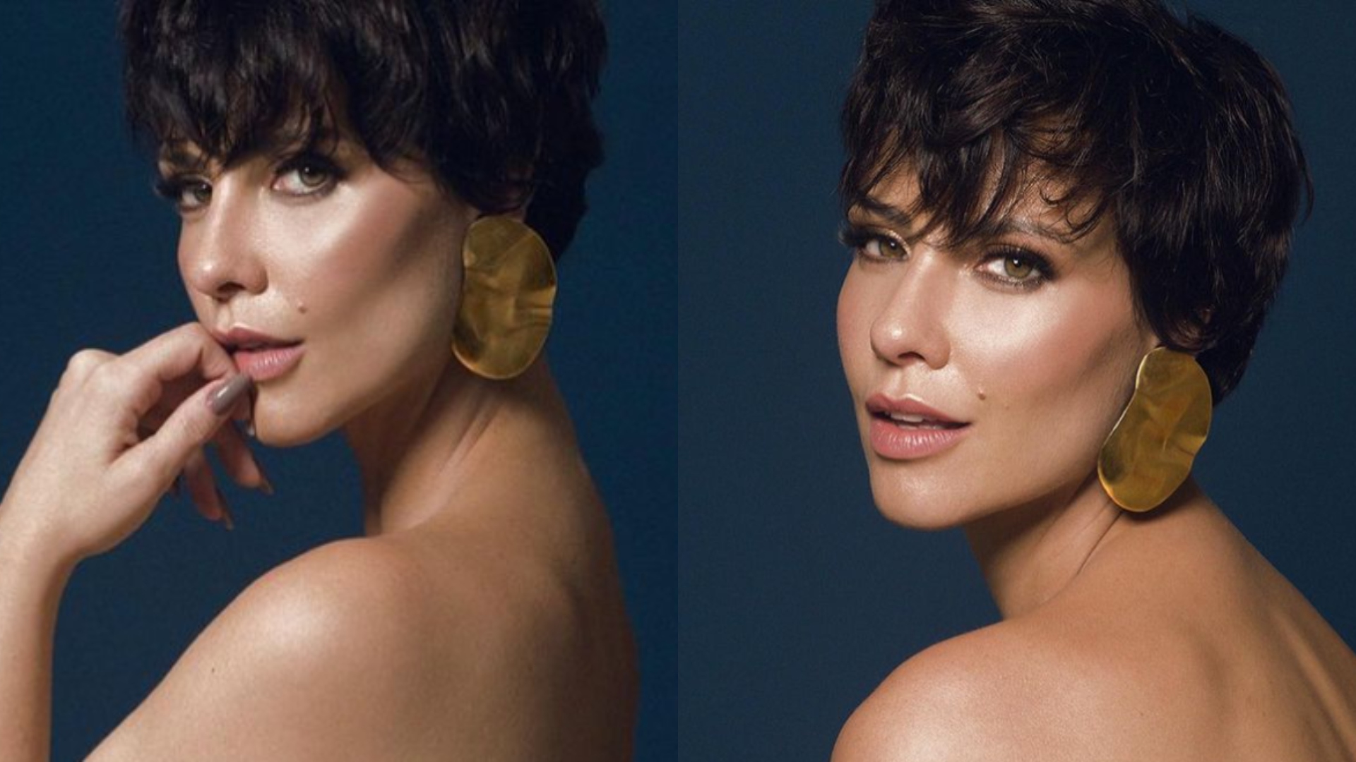 Topless, Camila Rodrigues deixa exposta tatuagem feita com ex, Bruno Gagliasso
