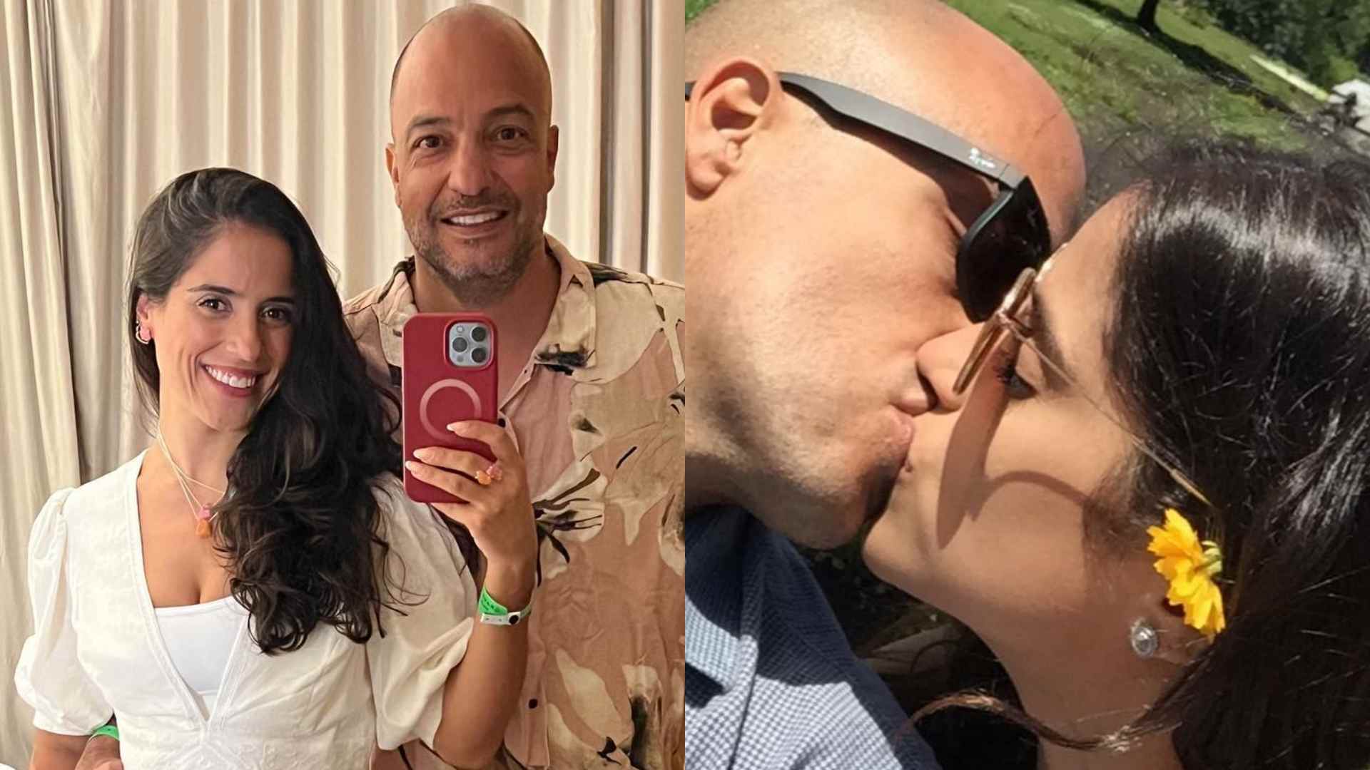 Camilla Camargo surge aos beijos com o marido ao comemorar 8 anos de união: “Viva nós”