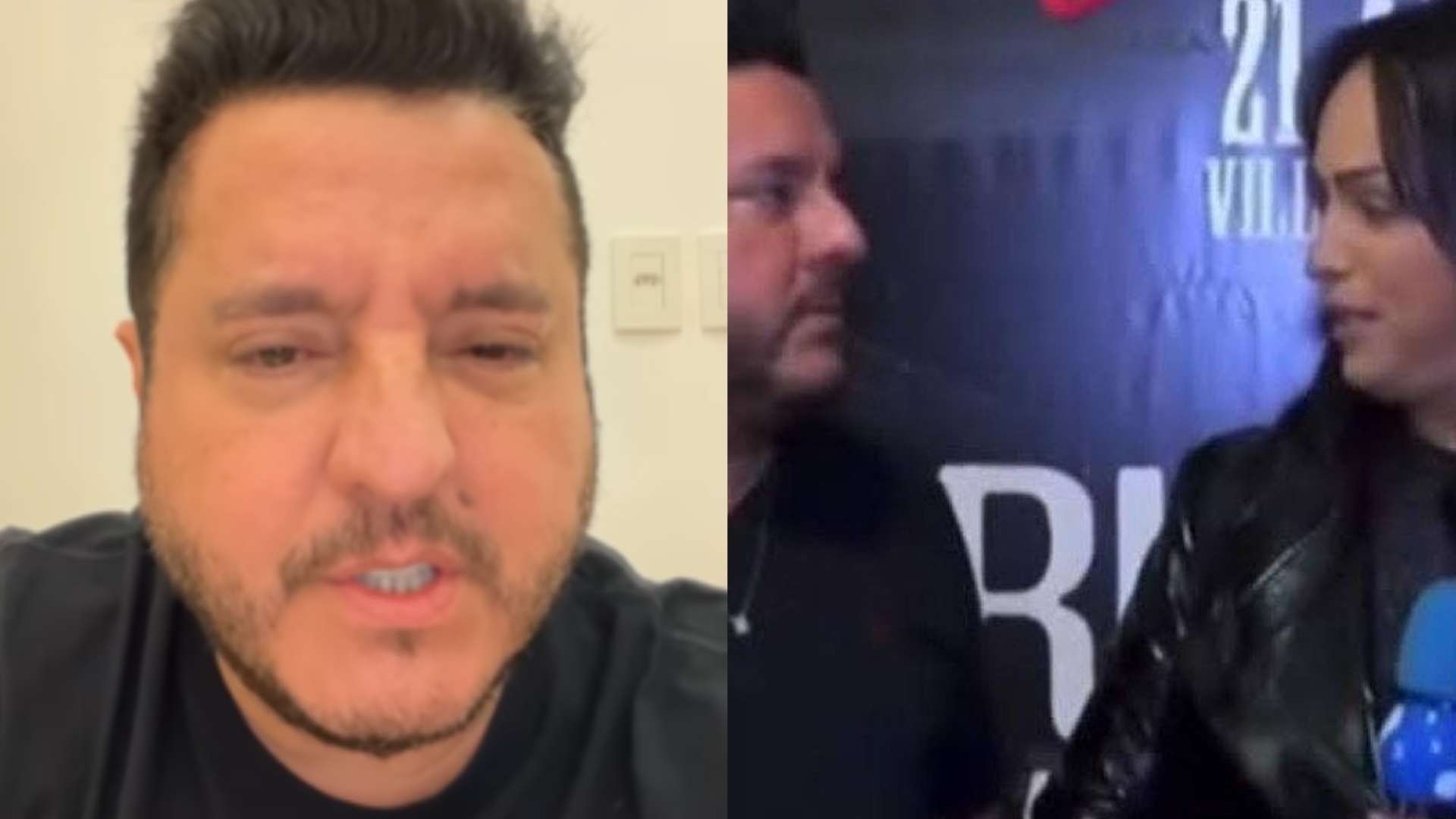 Bruno, dupla com Marrone, se manifesta após transfobia contra repórter
