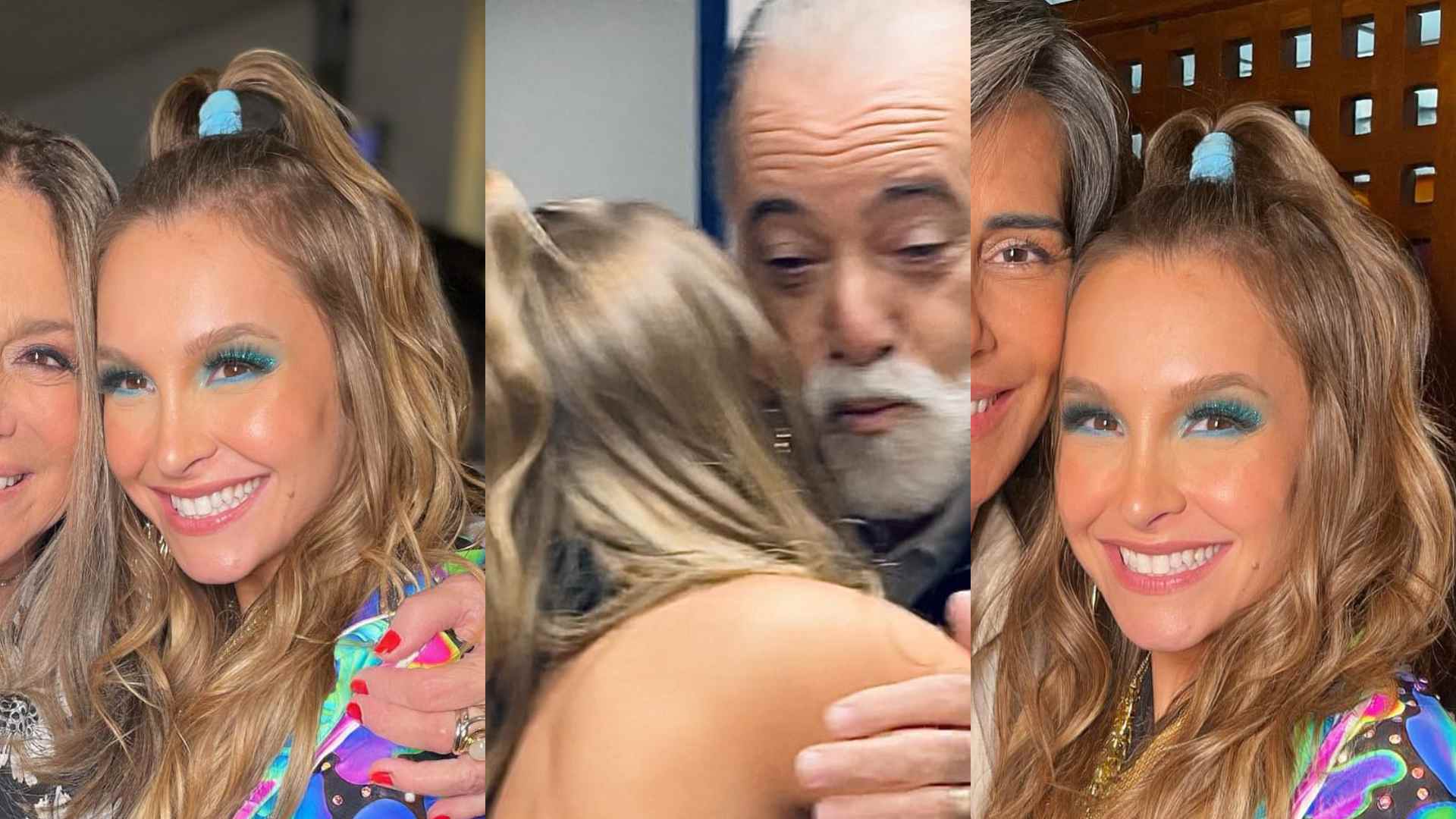 Carla Diaz se emociona ao encontrar elenco de ‘Terra e Paixão’: “Artistas que admiro muito”