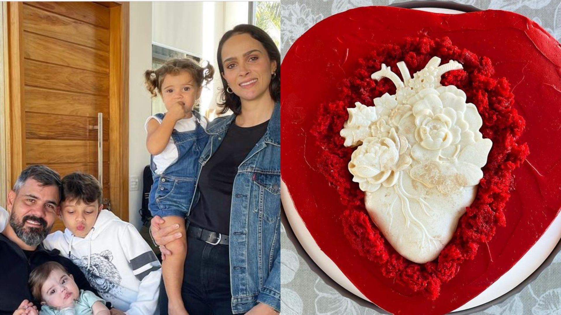 Filha de Letícia e Juliano Cazarré, Maria Guilhermina, completa 11 meses: “Coração valente!”