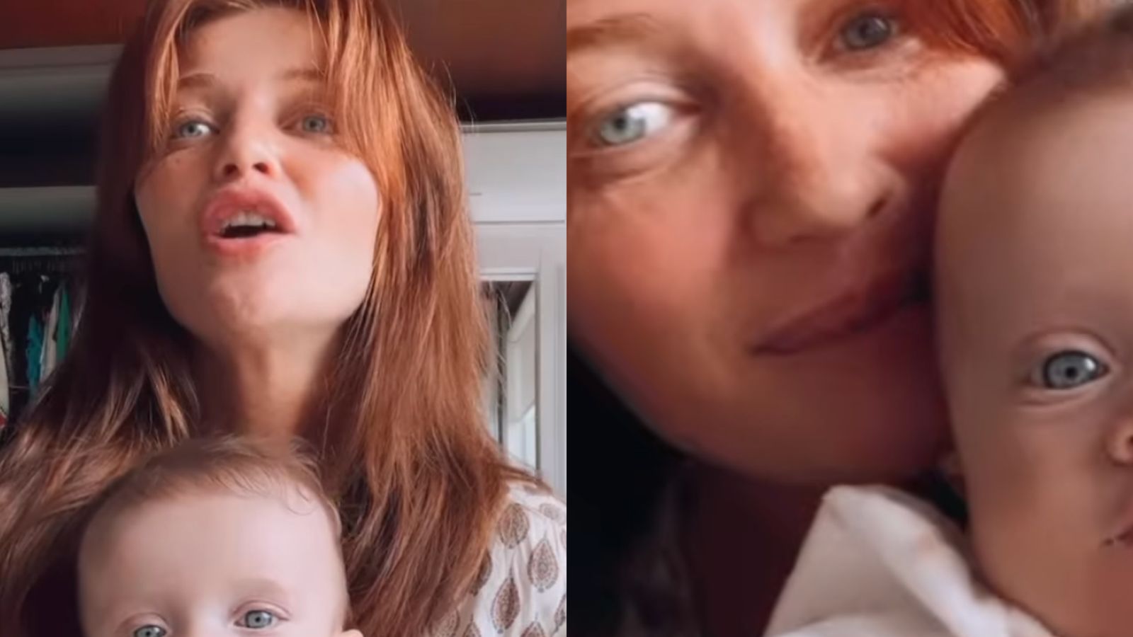 Clone? Cintia Dicker surge agarradinha com Aurora e semelhança chama atenção