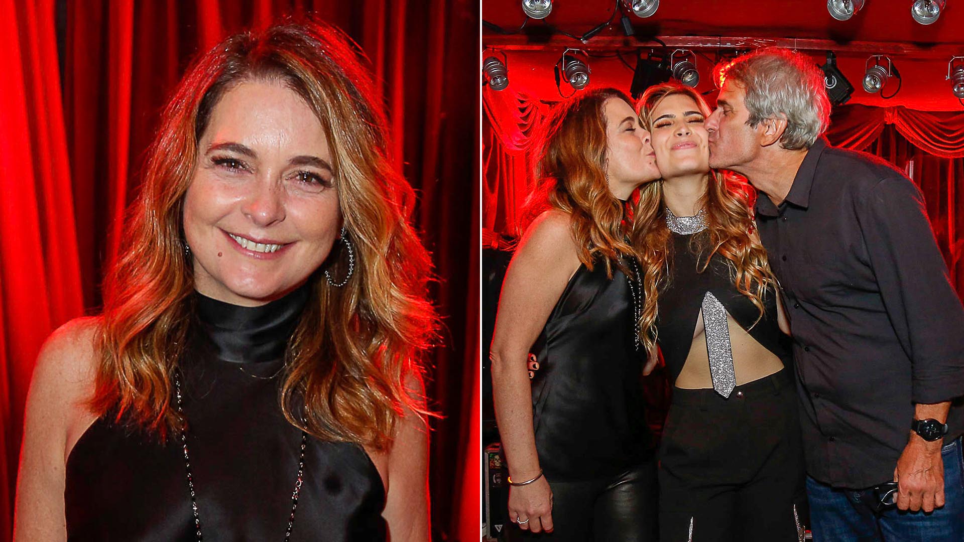 Claudia Abreu surge com o ex-marido e os quatro filhos em rara aparição juntos