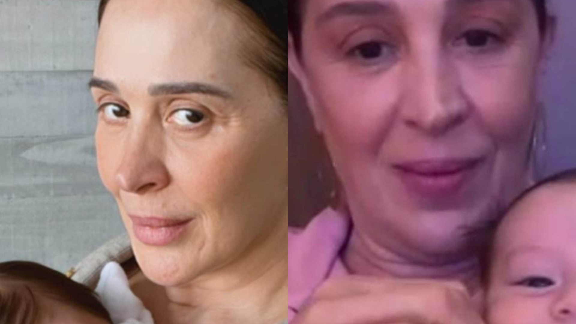 Claudia Raia encanta ao mostrar o filho sorrindo em chamada de vídeo: ”Saudade”