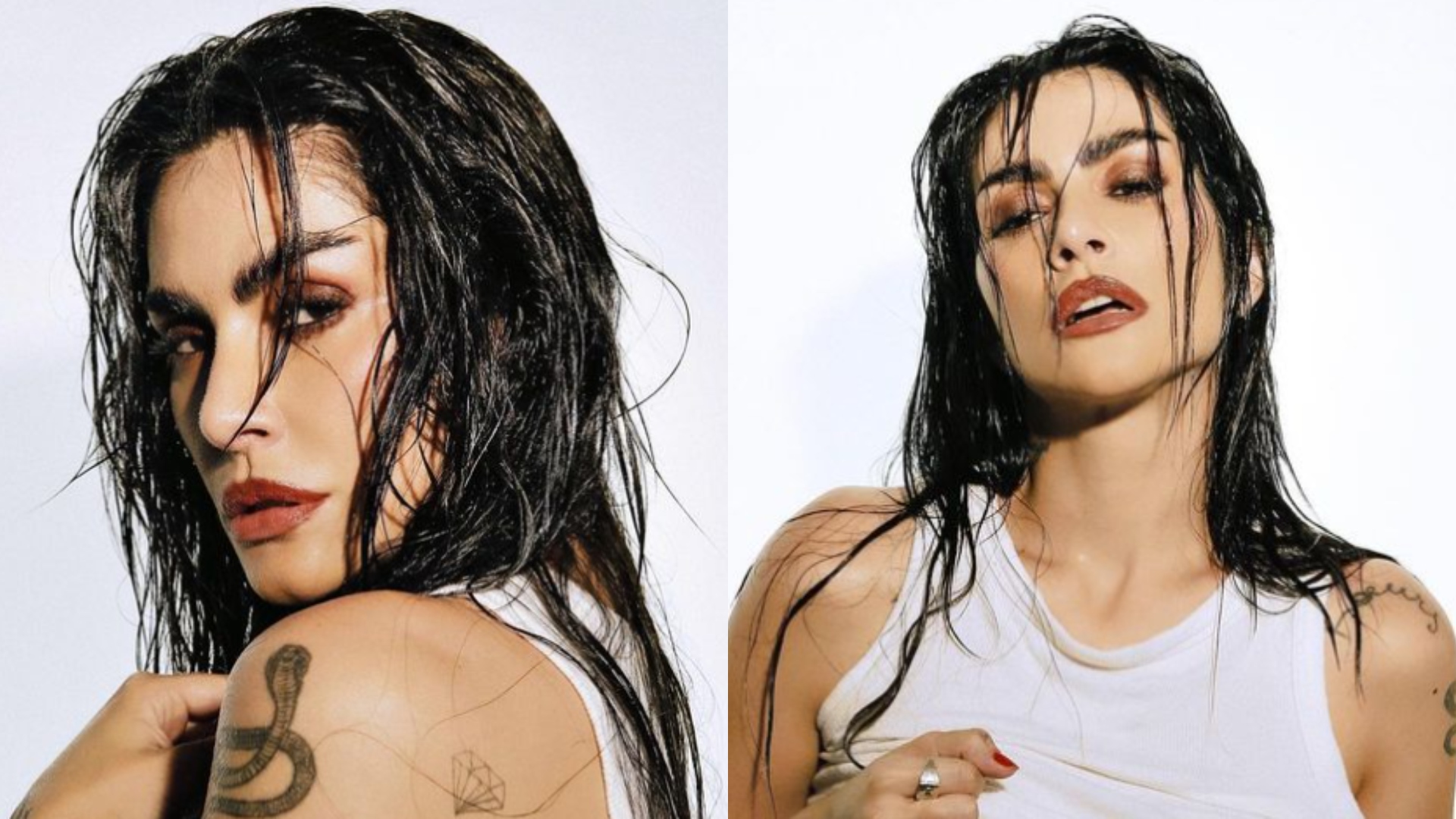 Cleo sensualiza para as câmeras em ensaio fotográfico: ‘Casa comigo?’