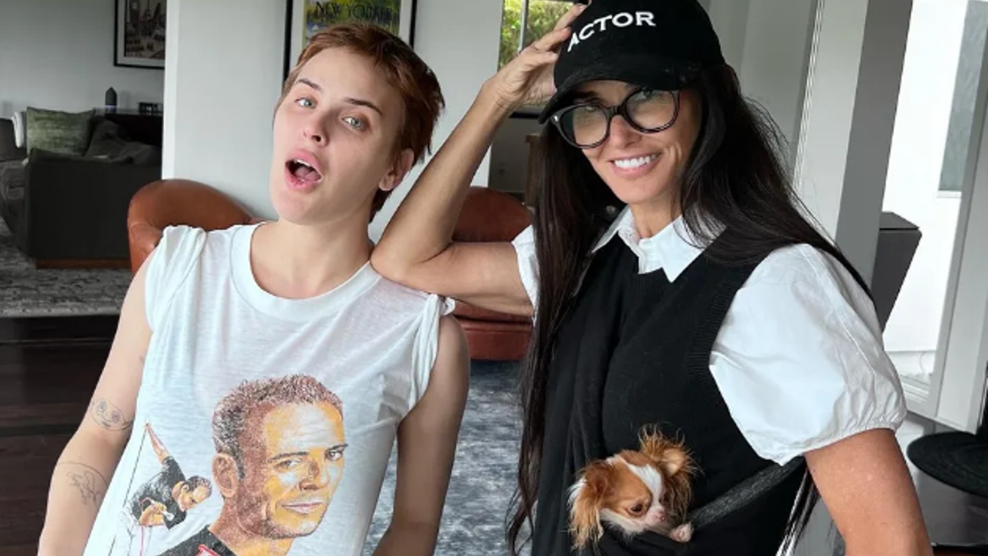 Filha de Demi Moore e Bruce Willis tem dismorfia corporal; entenda!