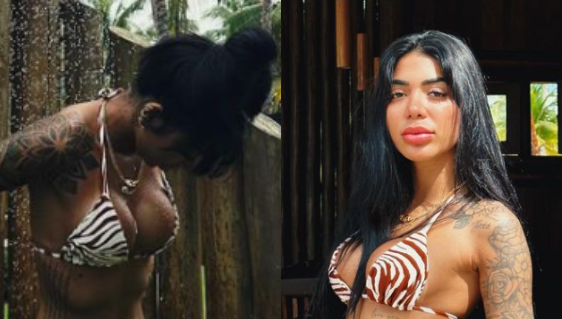 De biquíni, Dhiovanna Barbosa exibe corpão escultural e deixa seguidores babando