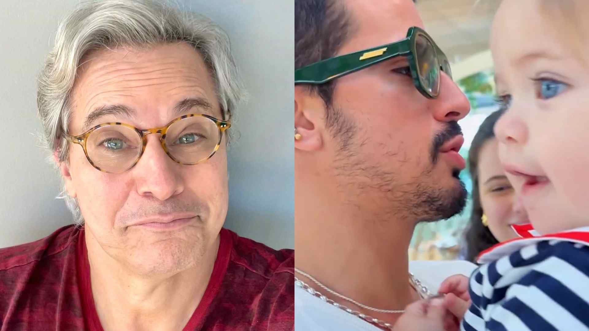 Edson Celulari mostra momento carinhoso entre os filhos: “Lindos”