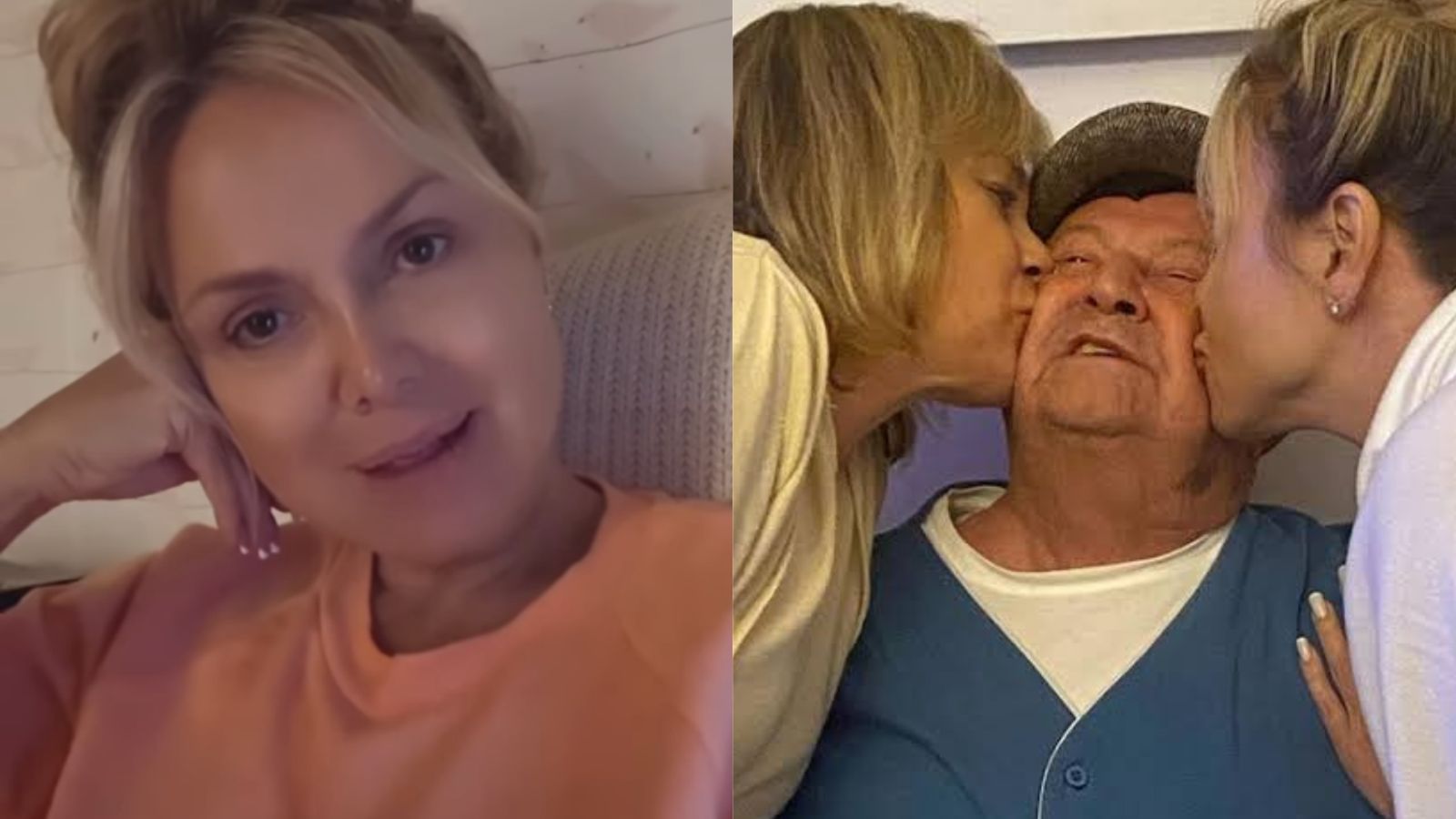 Pais de Eliana são internados ao mesmo tempo e apresentadora desabafa: “Muito medo”