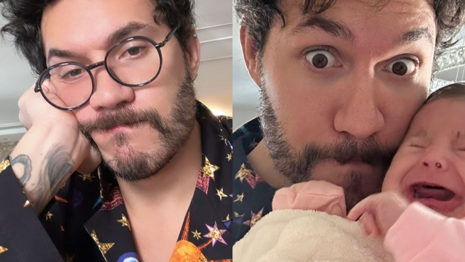 Eliezer se desespera com choro de Lua e desabafa: “Pai ruim”