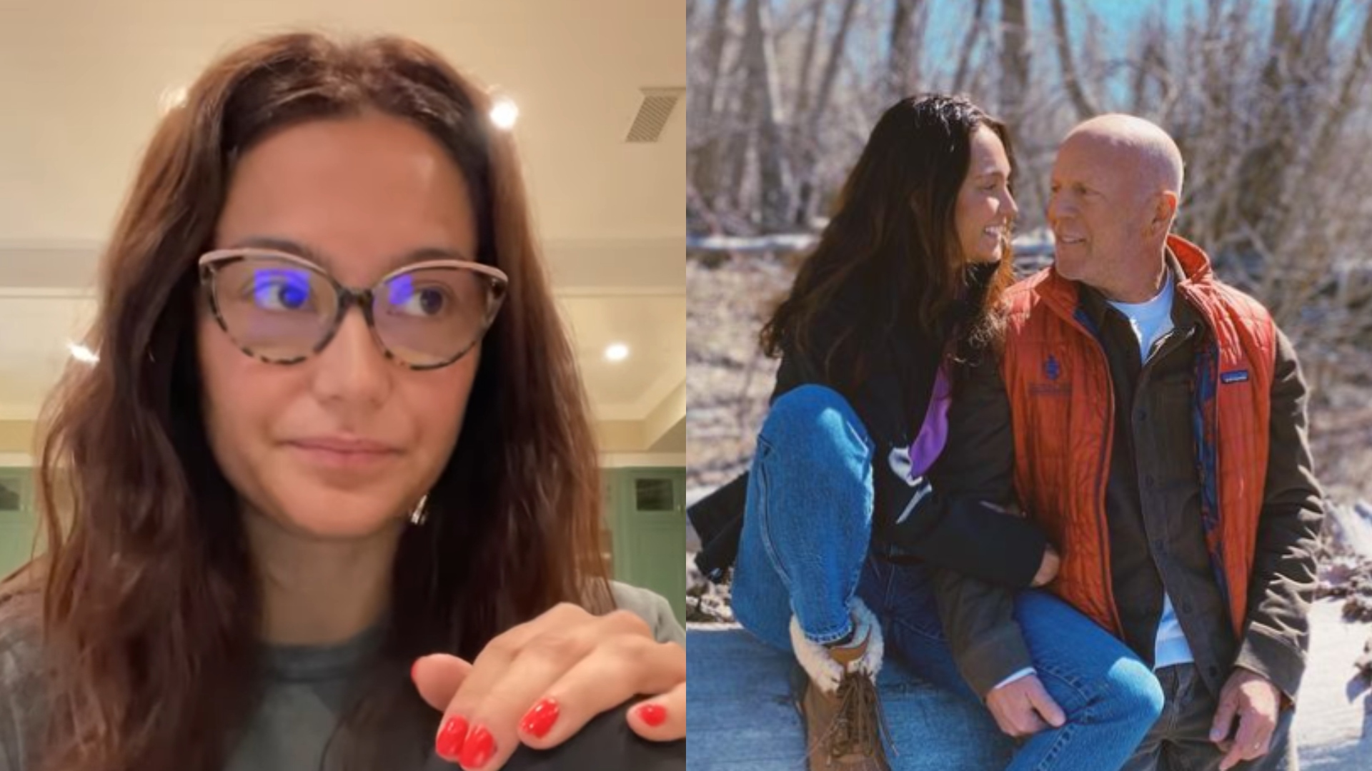 Mulher de Bruce Willis revela que filha de nove anos ajuda pai em tratamento contra demência