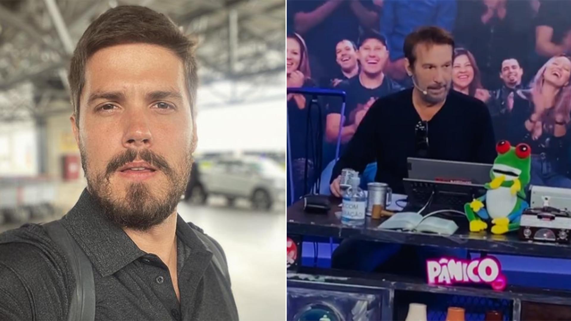 Filho de Emilio Surita mostra bastidores do retorno do pai ao trabalho