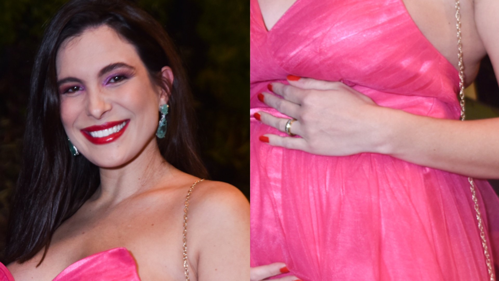 Que barrigão! Ex-BBB Kamilla Salgado choca ao aparecer gravidíssima