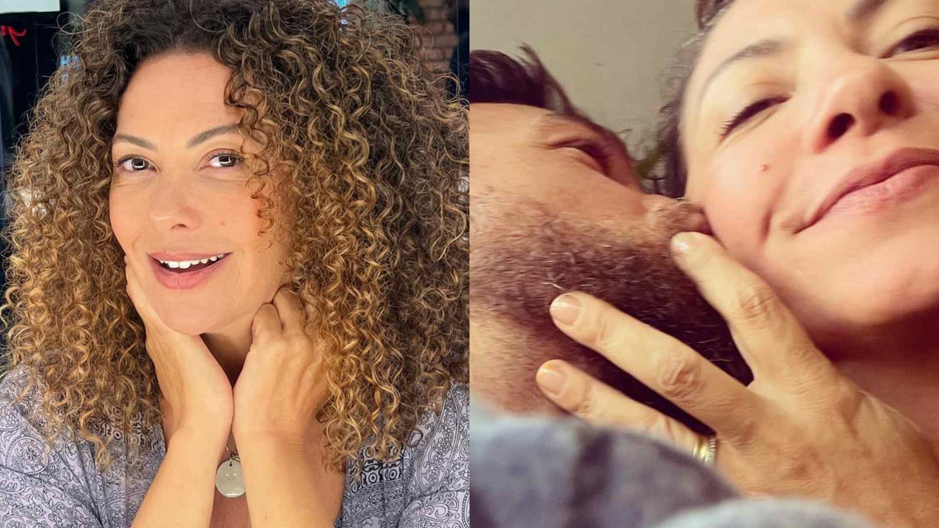 Fabiula Nascimento divide momento romântico com Emílio Dantas: “Lindos”
