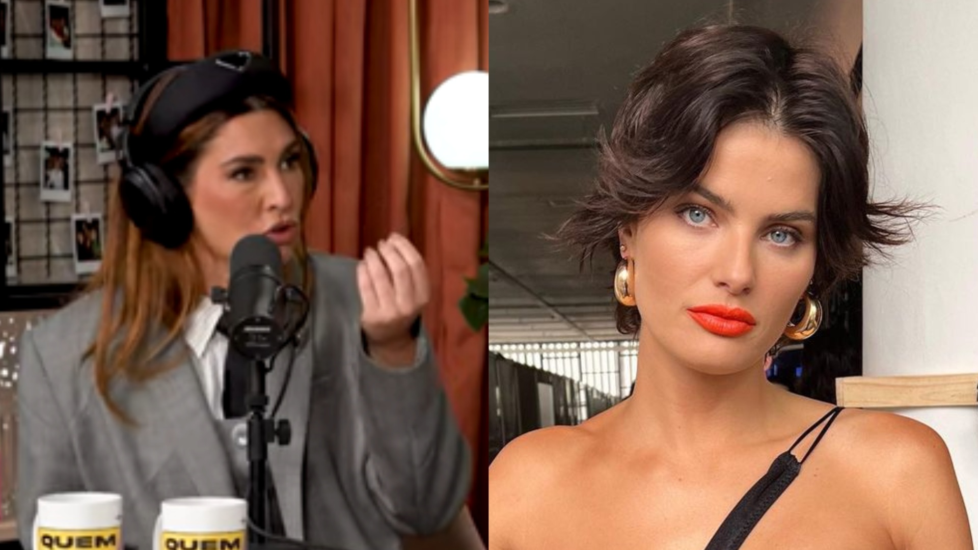 Fernanda Paes Leme explica motivo de unfollow de Isabelli Fontana