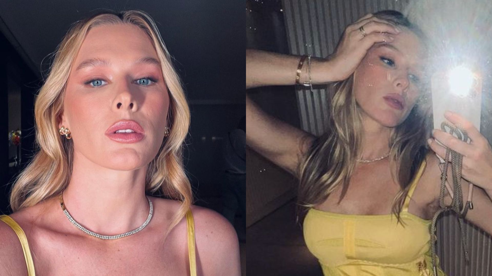 Fiorella Mattheis chama atenção ao usar vestido da década de 1990: “Luxo!”
