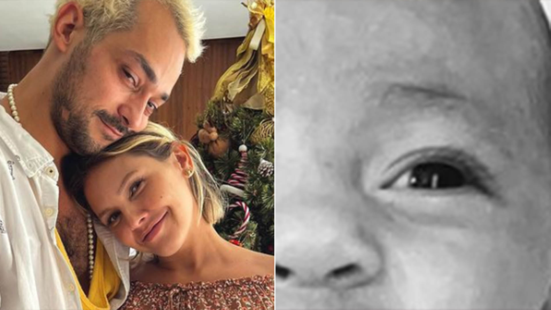 Filho de Eduardo Sterblitch e Louise D’Tuani surge fofíssimo em novas fotos