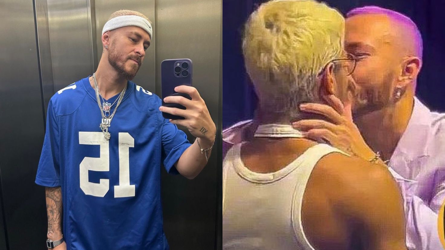 Fred Bruno beija participantes do BBB 23 durante ‘Festa do Líder’
