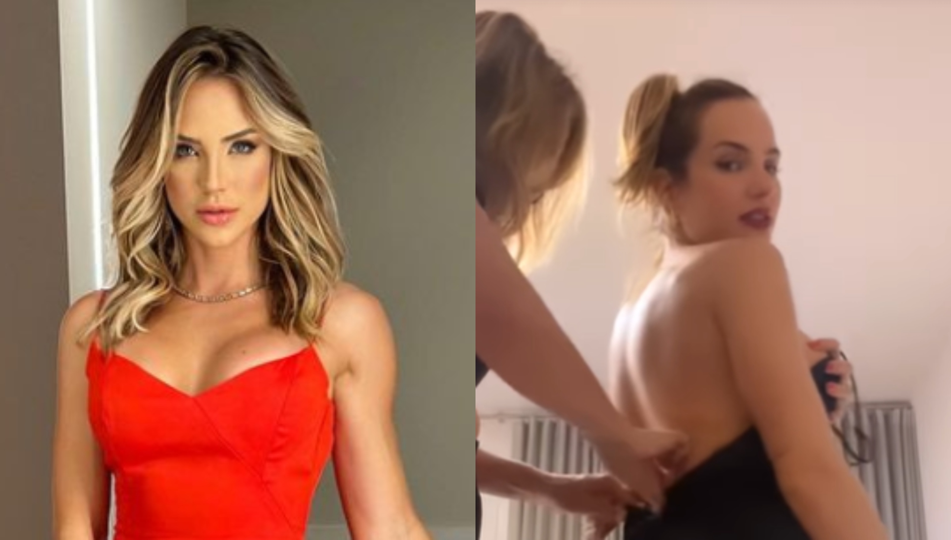 Gabi Martins passa por perrengue chique ao tentar tirar vestido justíssimo
