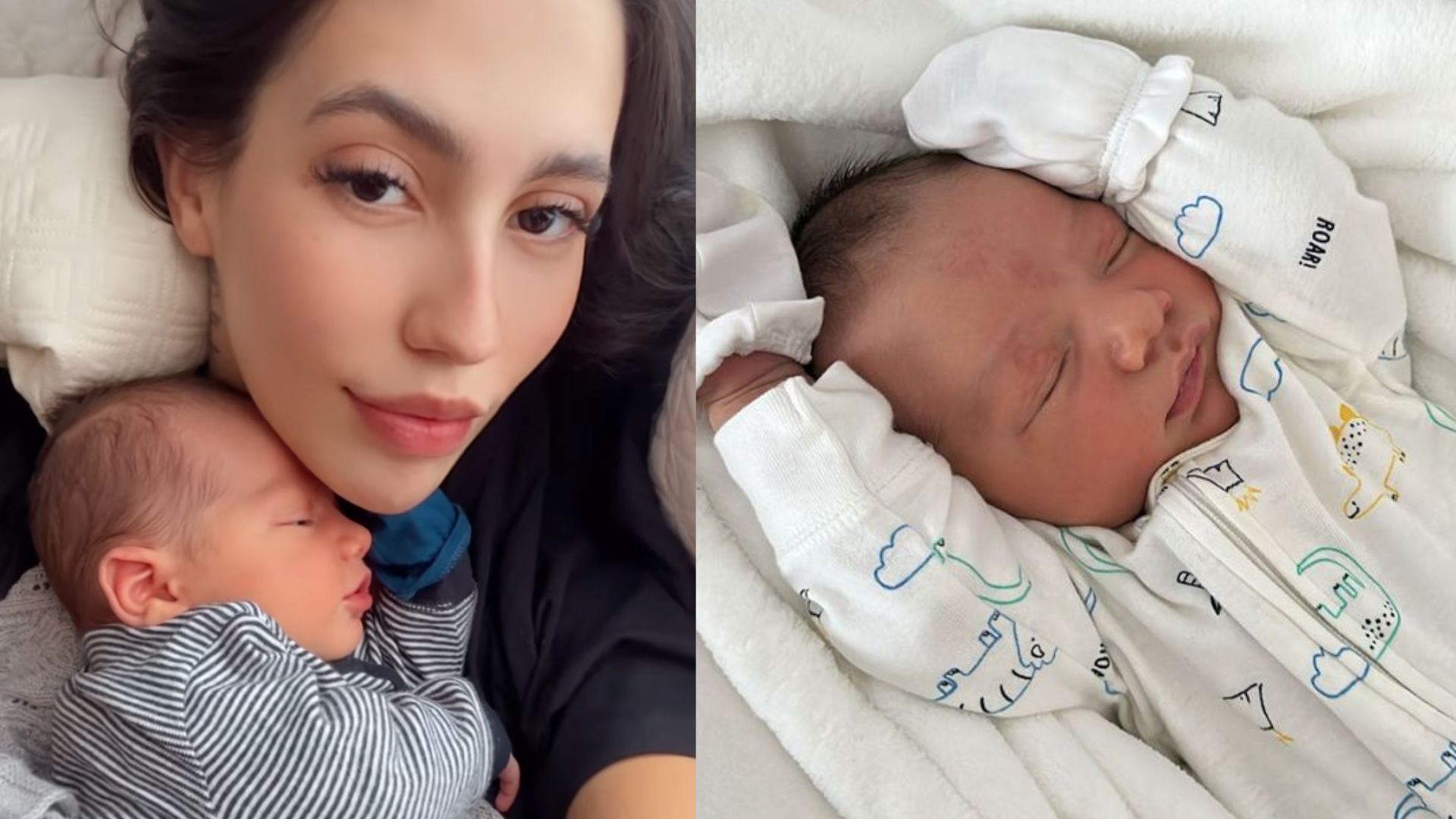 Gabi Brandt encanta ao mostrar momento de chamego com o filho: “Não aguento”