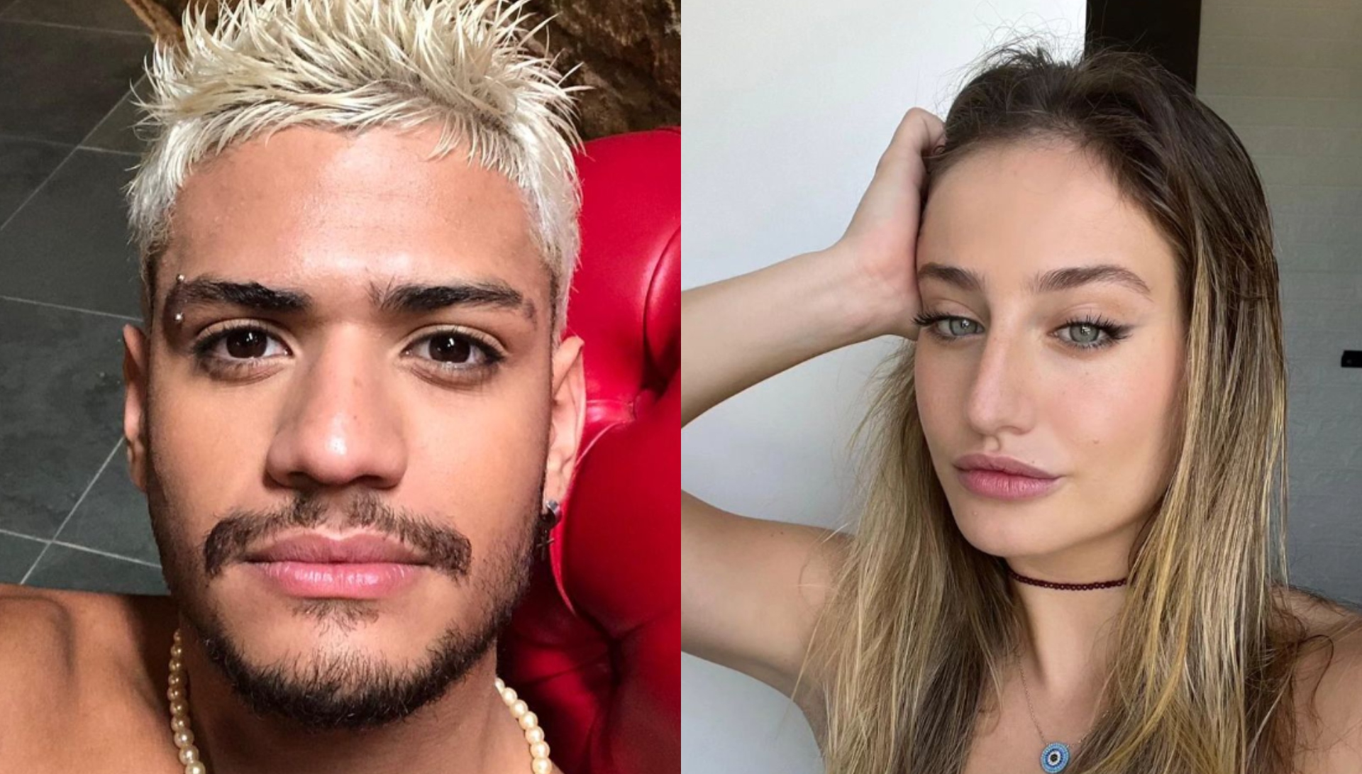 Depois de affair no BBB 23, Bruna Griphao e Gabriel Santana almoçam juntos