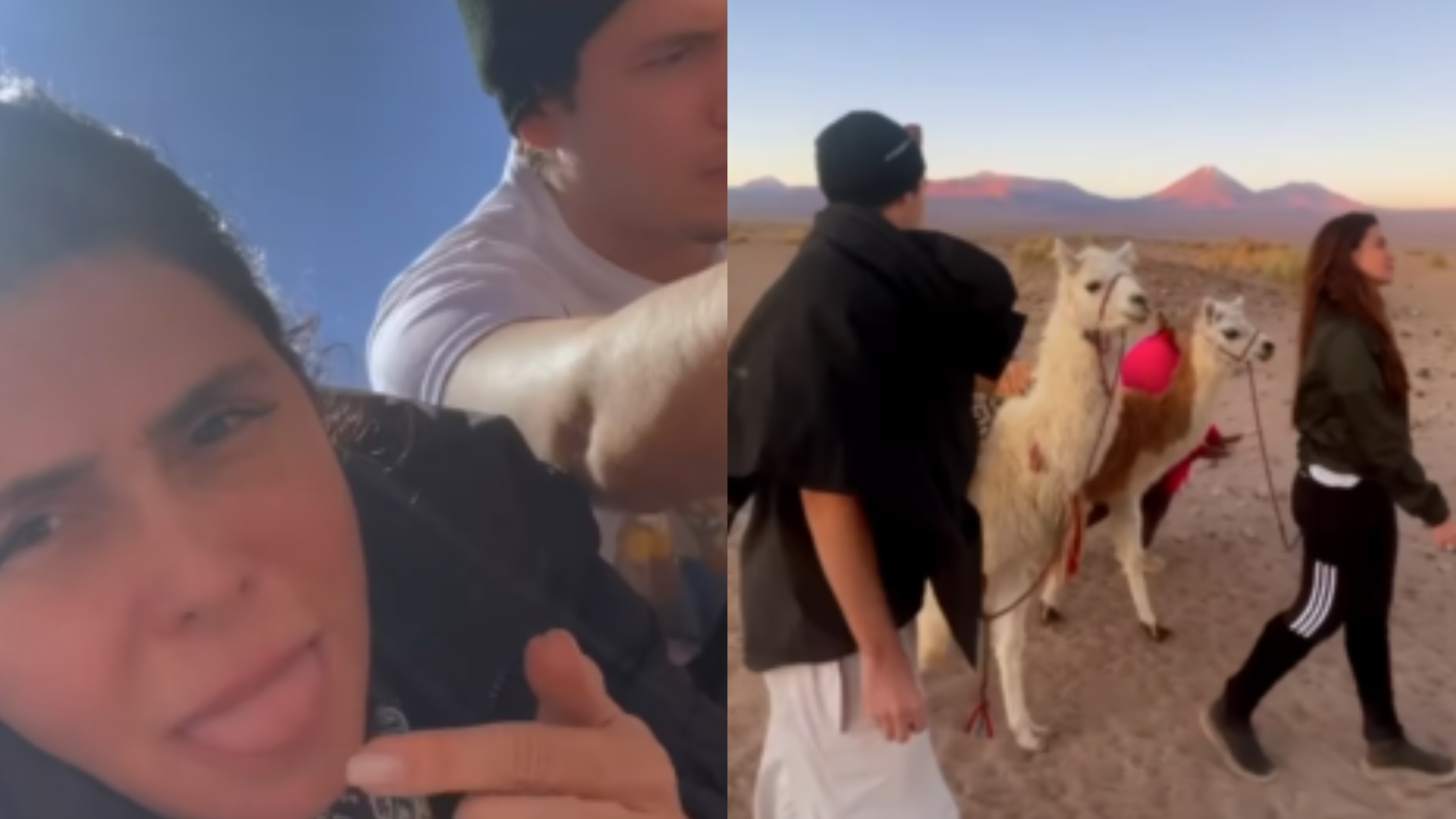 Giovanna Antonelli compartilha vídeo de viagem ao Chile com o primogênito
