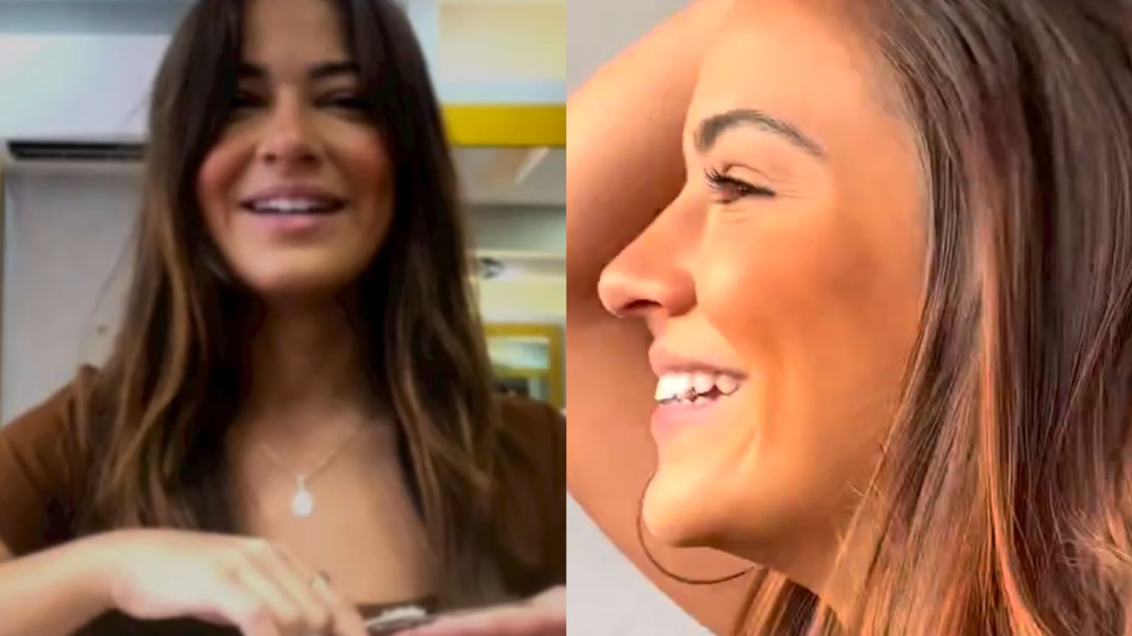 Giullia Buscacio passa a tesoura no cabelo e exibe mudança radical