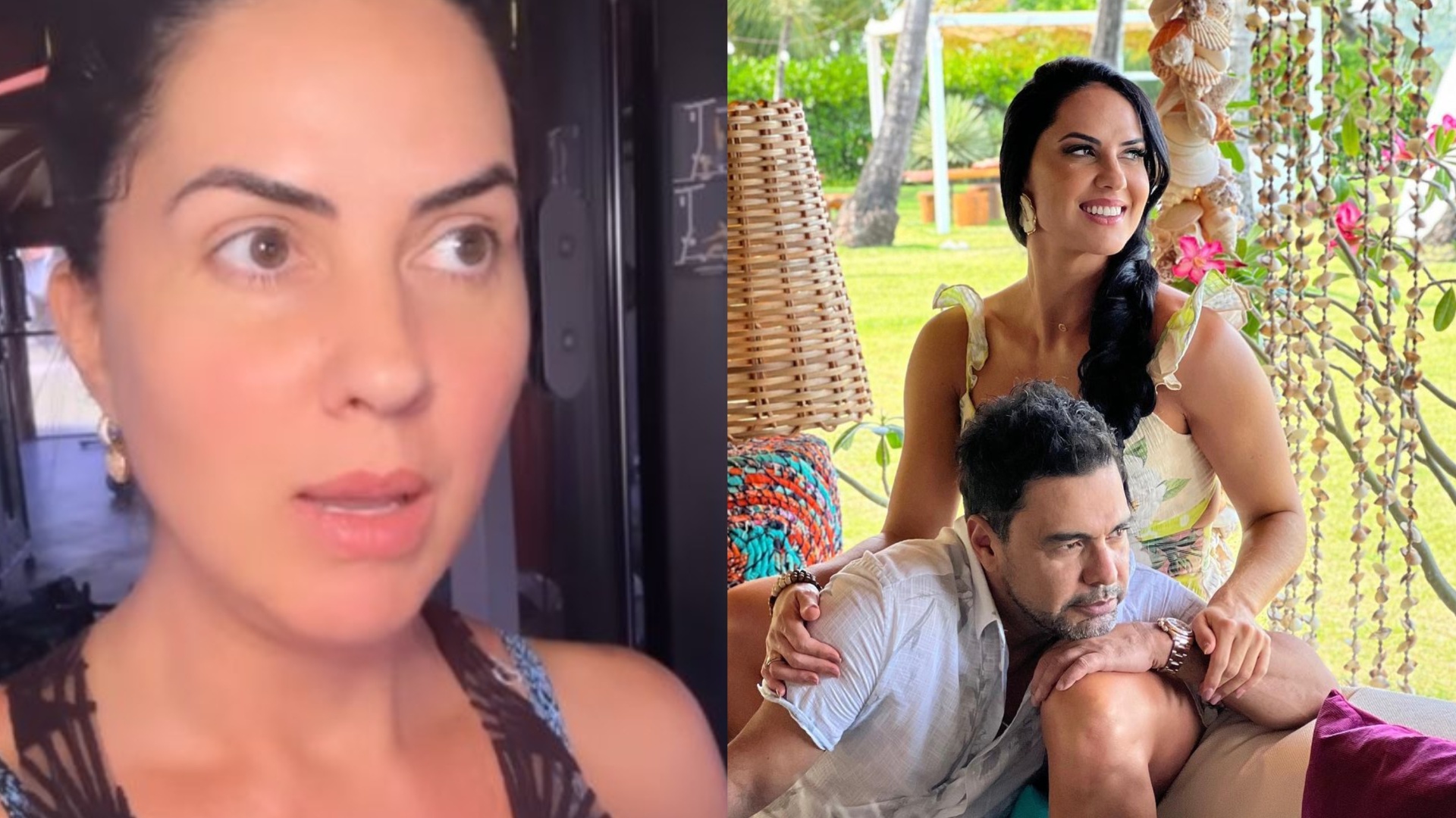 Graciele Lacerda fala sobre relação com Zezé Di Camargo: ”A gente não combina”