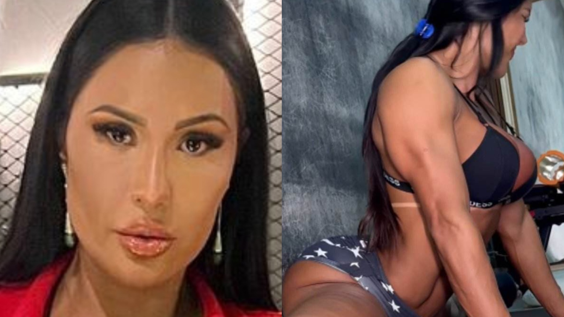 Elástica, Gracyanne Barbosa abre o bumbum em alongamento íntimo