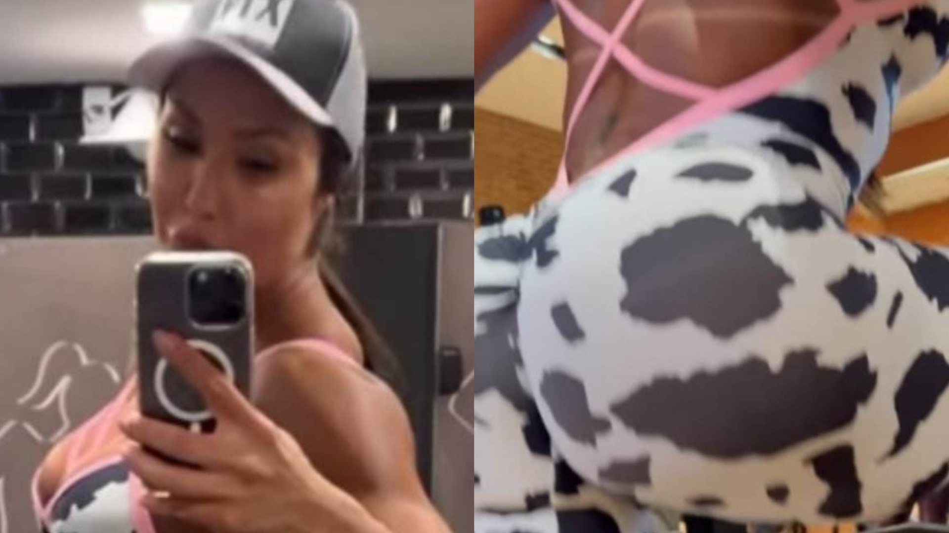 De look de vaca, Gracyanne Barbosa exibe bumbum gigantesco e choca
